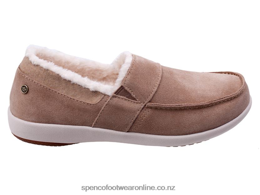 Women Spenco Footwear Fiesta Cozy Slip-On 426V8T767 Tan
