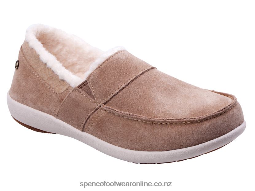 Women Spenco Footwear Fiesta Cozy Slip-On 426V8T767 Tan