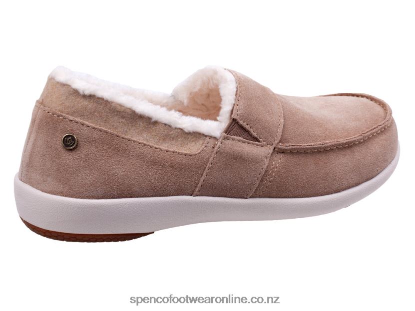 Women Spenco Footwear Fiesta Cozy Slip-On 426V8T767 Tan