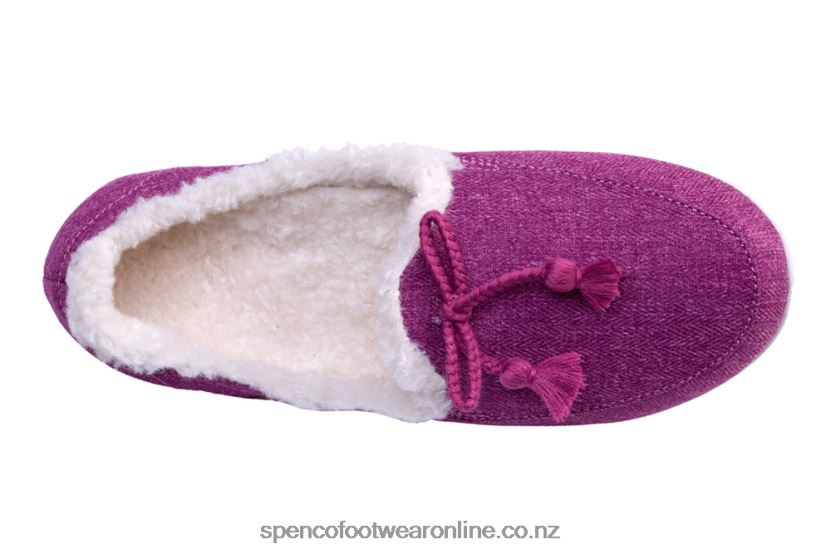 Women Spenco Footwear Fireside Slipper 426V8T778 Black