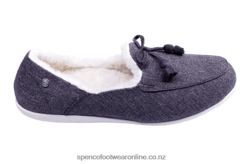 Women Spenco Footwear Fireside Slipper 426V8T779 Grey