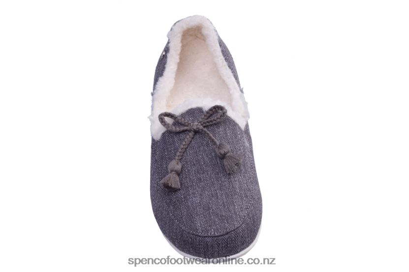 Women Spenco Footwear Fireside Slipper 426V8T779 Grey