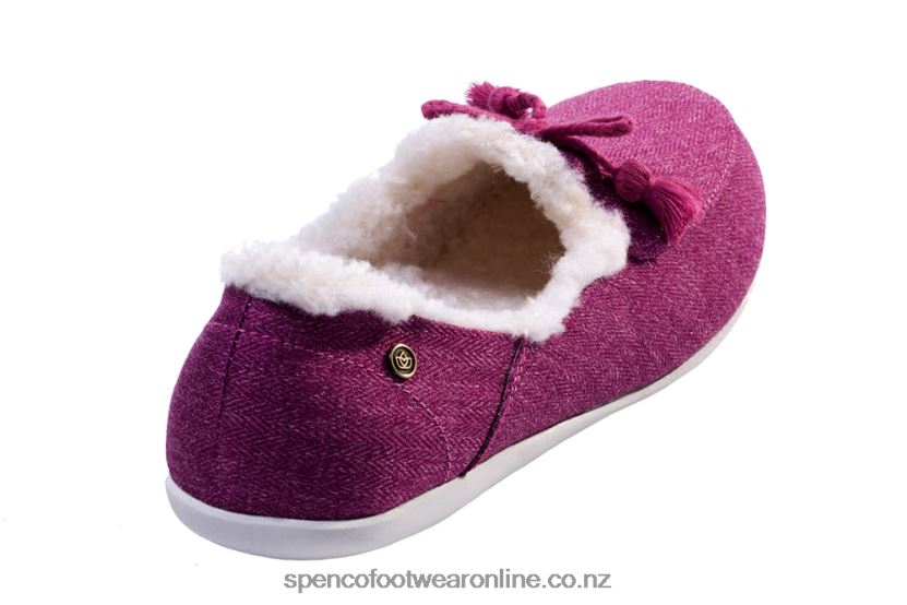 Women Spenco Footwear Fireside Slipper 426V8T781 Plum