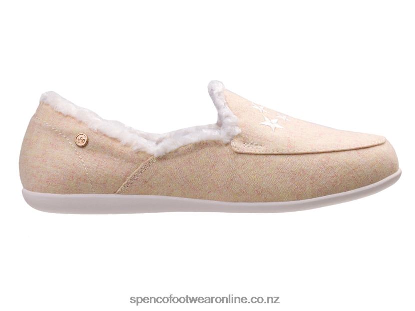 Women Spenco Footwear Heavenly Slipper 426V8T670 Yellow Stars