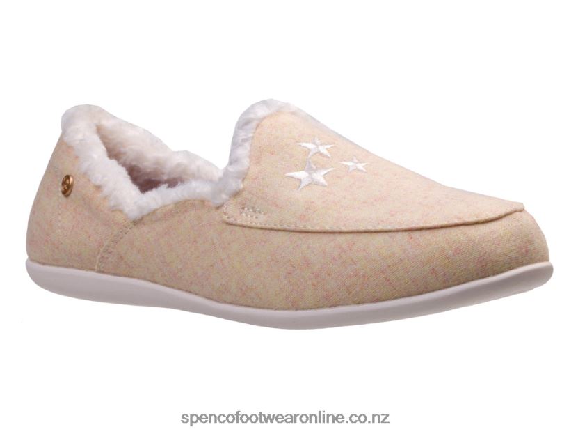 Women Spenco Footwear Heavenly Slipper 426V8T670 Yellow Stars