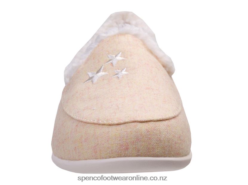 Women Spenco Footwear Heavenly Slipper 426V8T670 Yellow Stars