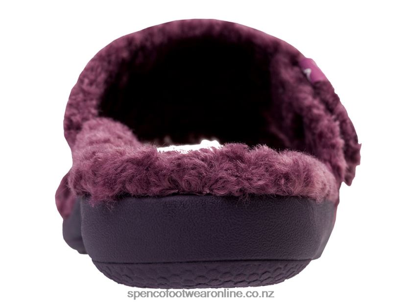 Women Spenco Footwear Janie Slipper 426V8T653 Eggplant