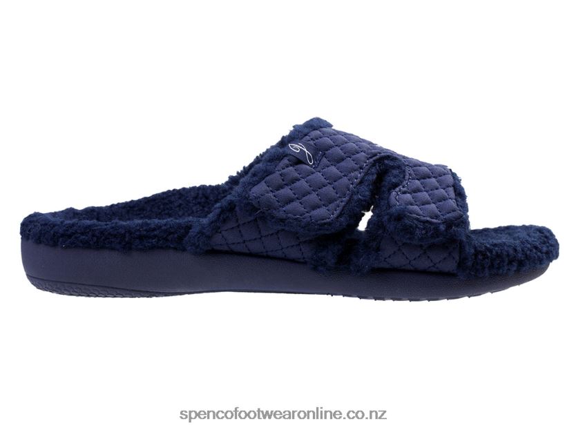 Women Spenco Footwear Janie Slipper 426V8T654 Peacoat
