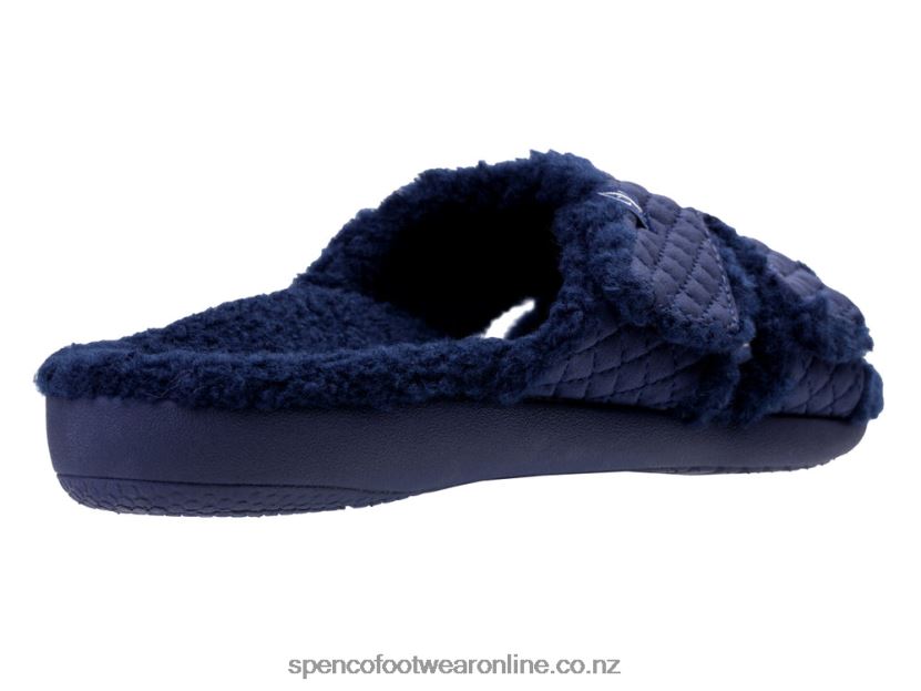 Women Spenco Footwear Janie Slipper 426V8T654 Peacoat