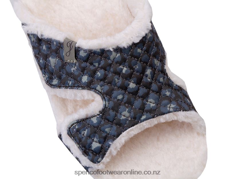 Women Spenco Footwear Janie Slipper 426V8T753 Tan Leopard