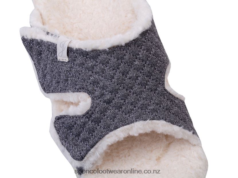 Women Spenco Footwear Janie Slipper 426V8T757 Navy