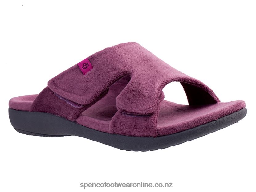 Women Spenco Footwear Kholo Visa Slipper 426V8T693 Merlot