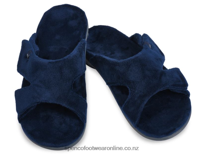 Women Spenco Footwear Kholo Visa Slipper 426V8T698 Navy