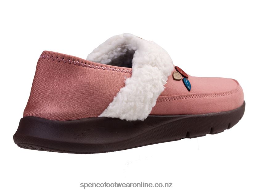 Women Spenco Footwear Marley Slipper 426V8T661 Dusty Rose