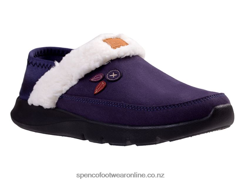 Women Spenco Footwear Marley Slipper 426V8T662 Peacoat