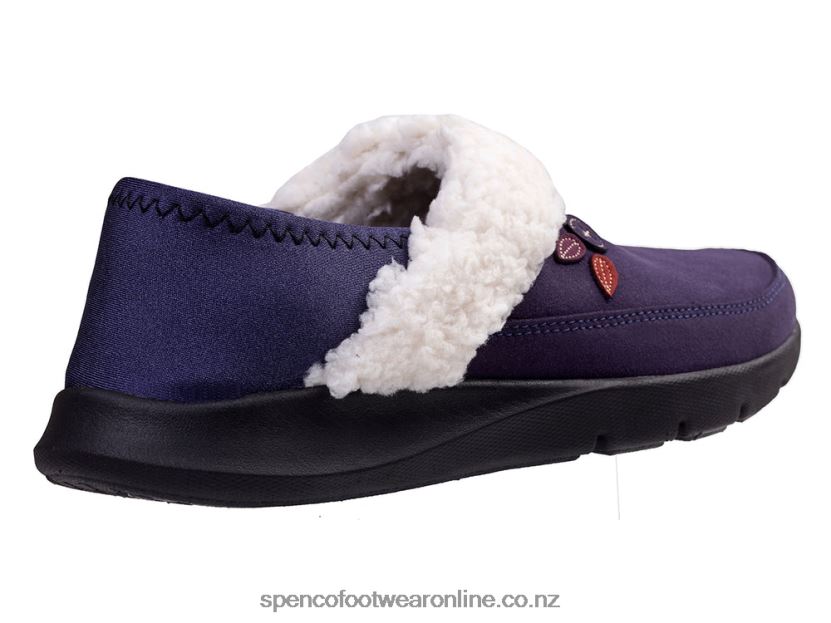 Women Spenco Footwear Marley Slipper 426V8T662 Peacoat