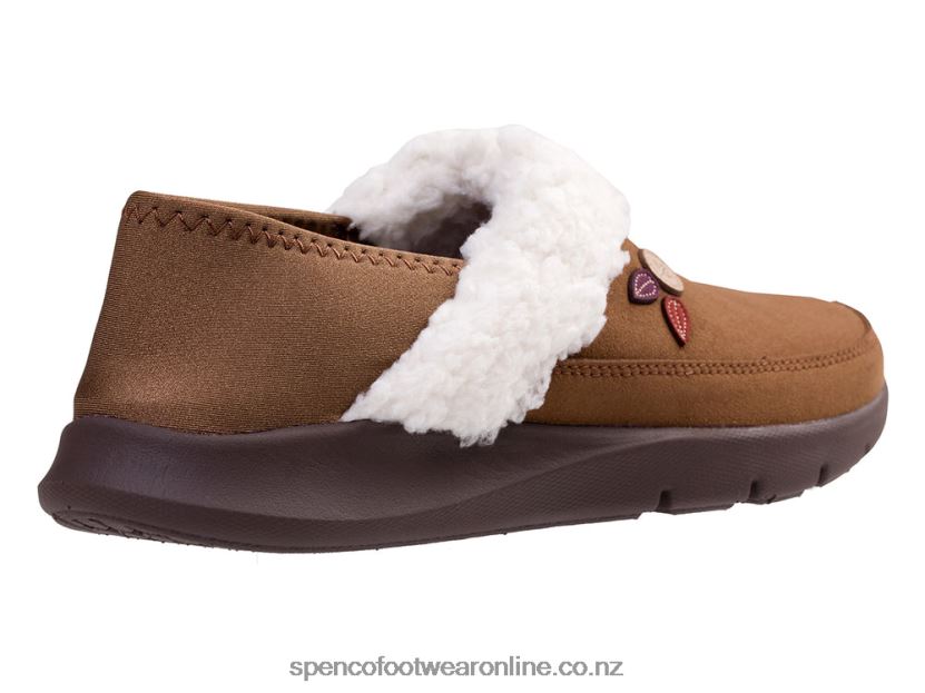 Women Spenco Footwear Marley Slipper 426V8T663 Bison