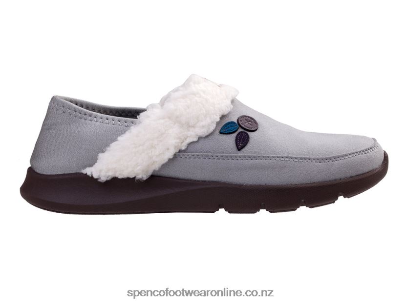 Women Spenco Footwear Marley Slipper 426V8T665 Grey