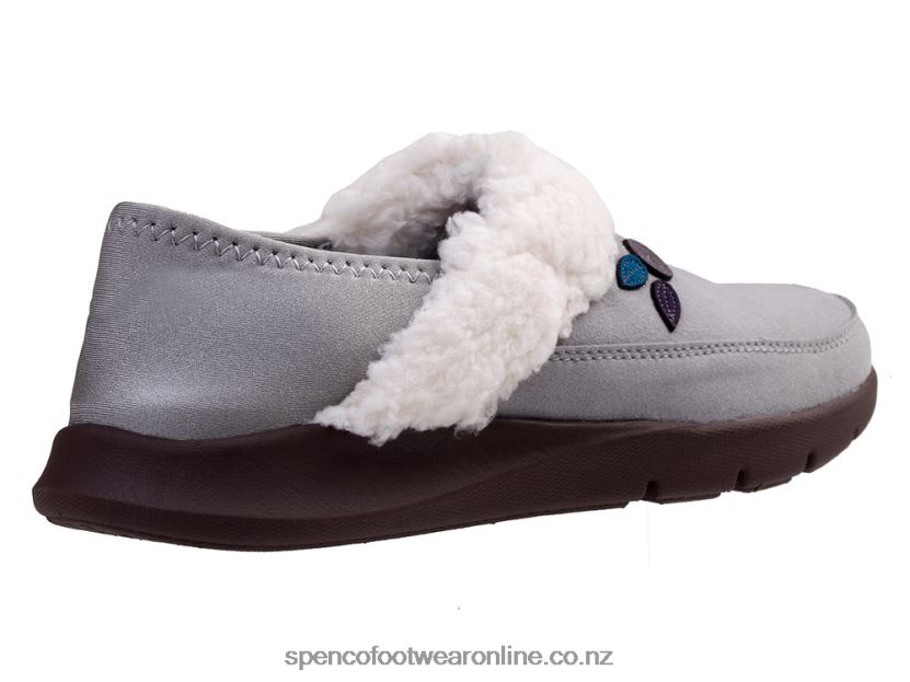 Women Spenco Footwear Marley Slipper 426V8T665 Grey