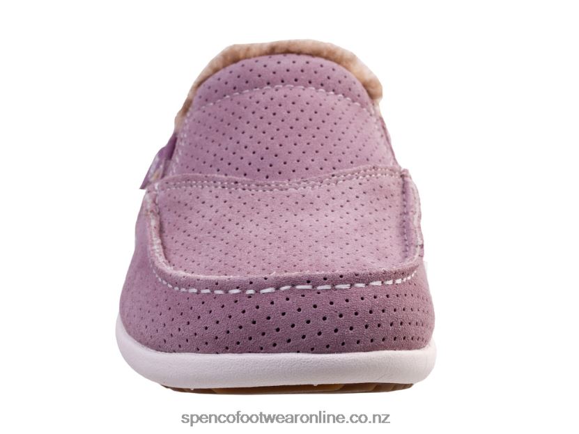 Women Spenco Footwear Siesta Plush Slide 426V8T699 Elderberry