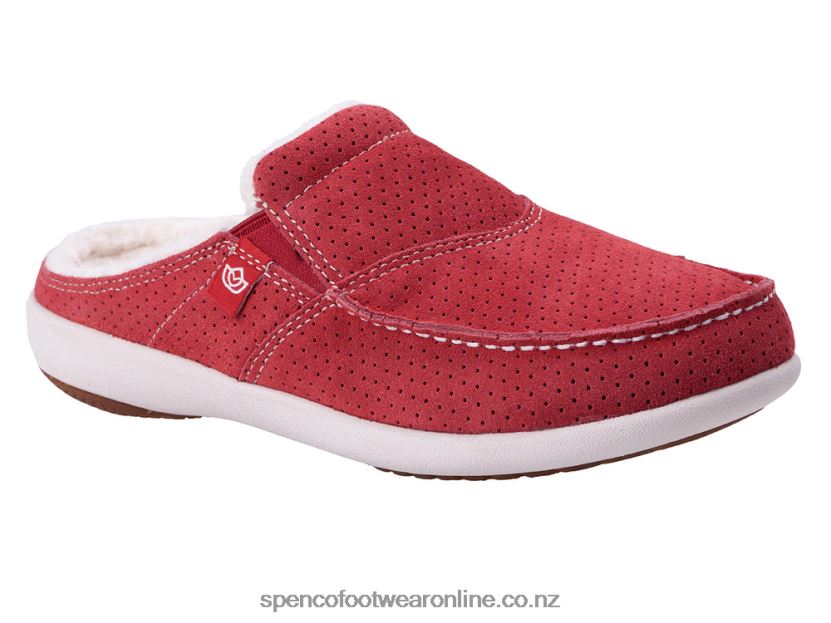 Women Spenco Footwear Siesta Plush Slide 426V8T768 Baked Apple