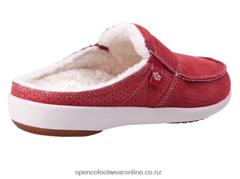 Women Spenco Footwear Siesta Plush Slide 426V8T768 Baked Apple