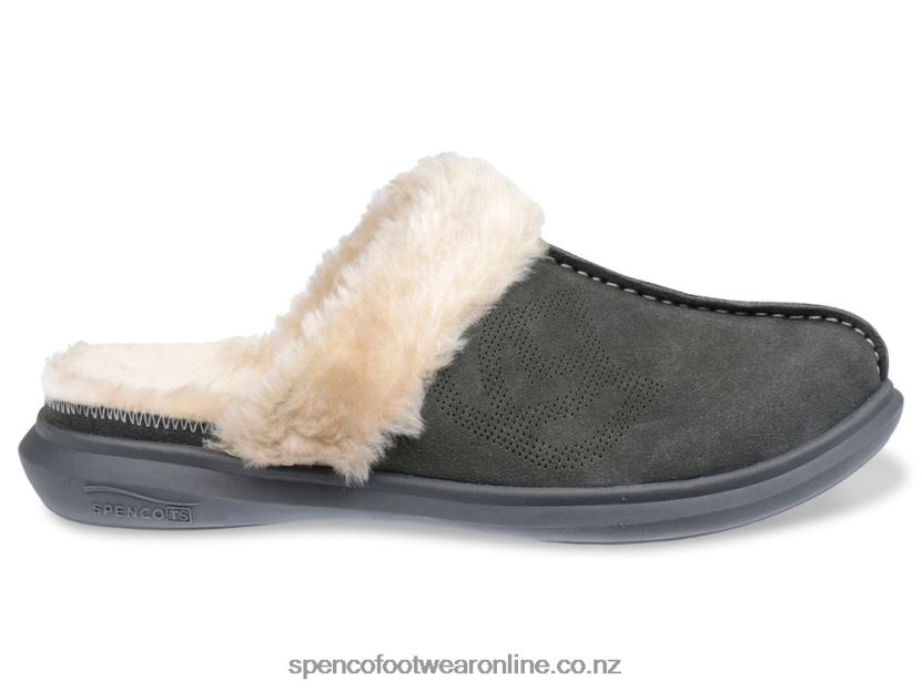 Women Spenco Footwear Supreme Slide 426V8T785 Charcoal