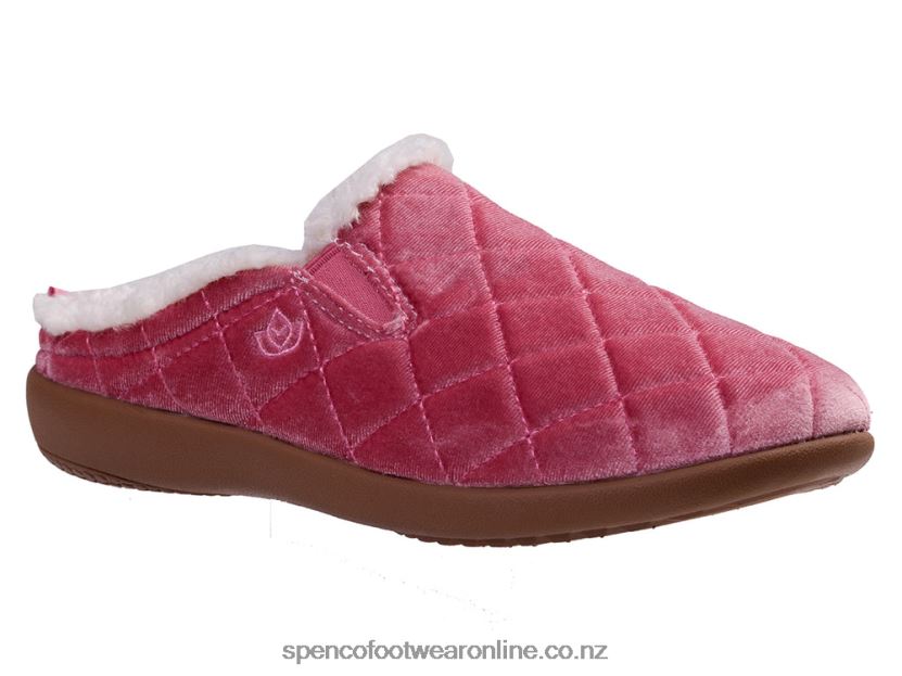 Women Spenco Footwear Velveteen Slipper 426V8T715 Rose