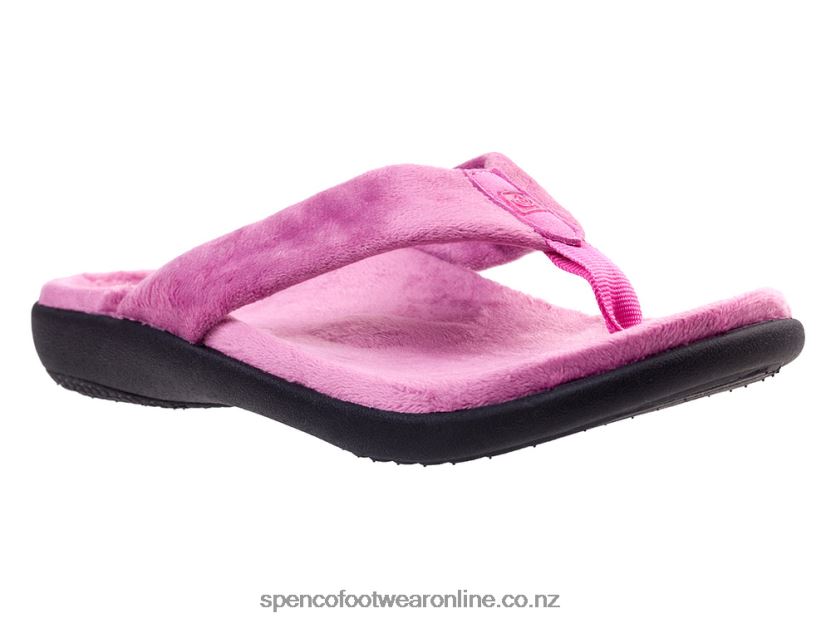 Women Spenco Footwear Victoria Cozy 426V8T705 Berry