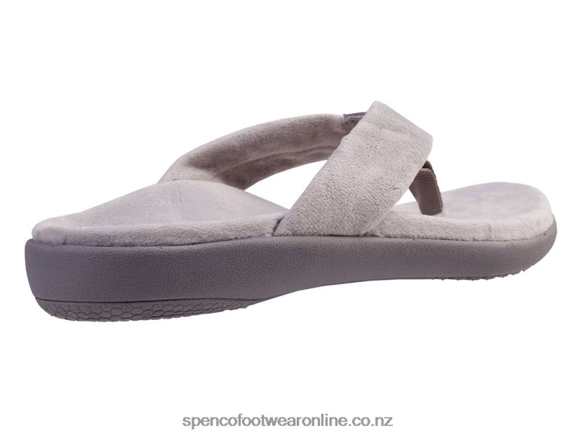 Women Spenco Footwear Victoria Cozy 426V8T707 Grey