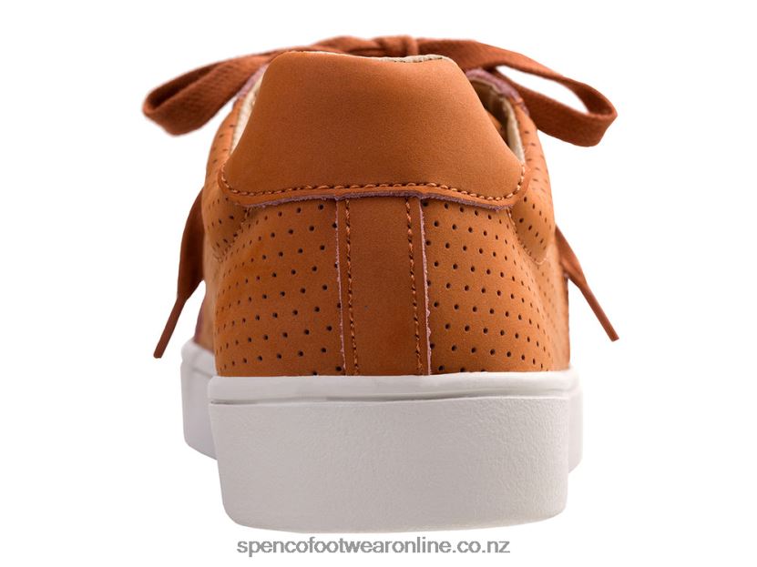 Women Spenco Footwear Belmont Sneaker 426V8T375 Rust