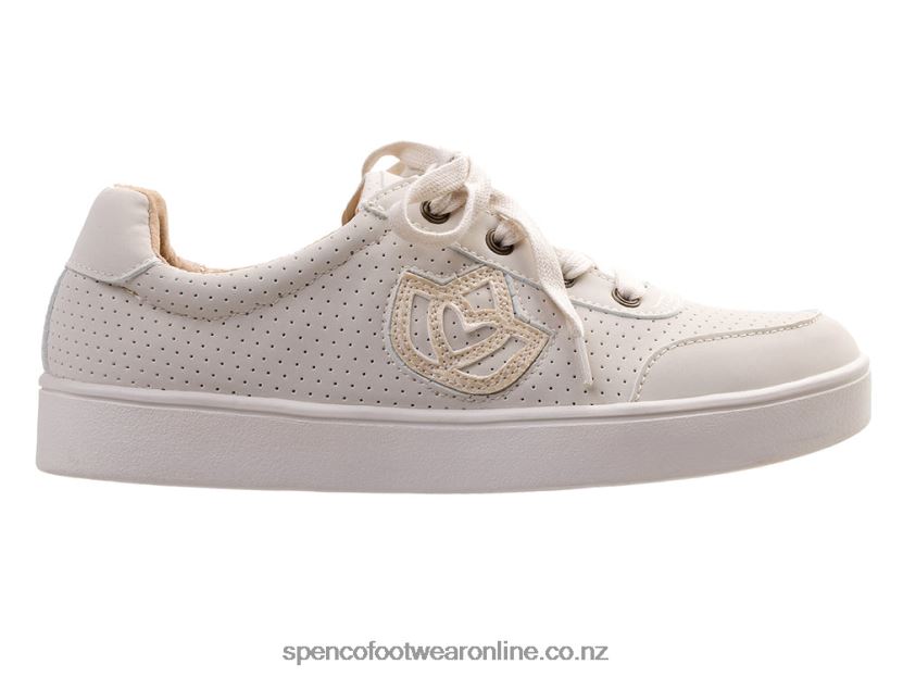 Women Spenco Footwear Belmont Sneaker 426V8T376 Antique White