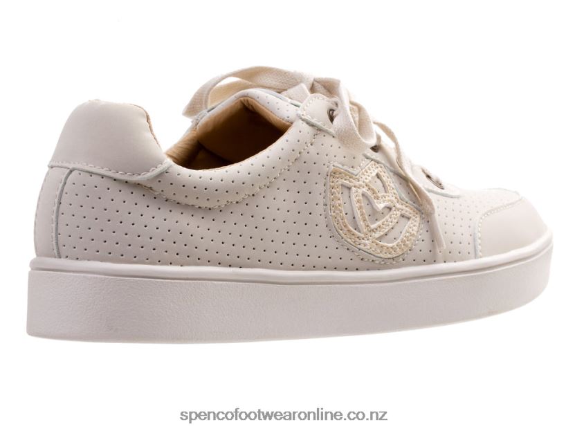 Women Spenco Footwear Belmont Sneaker 426V8T376 Antique White