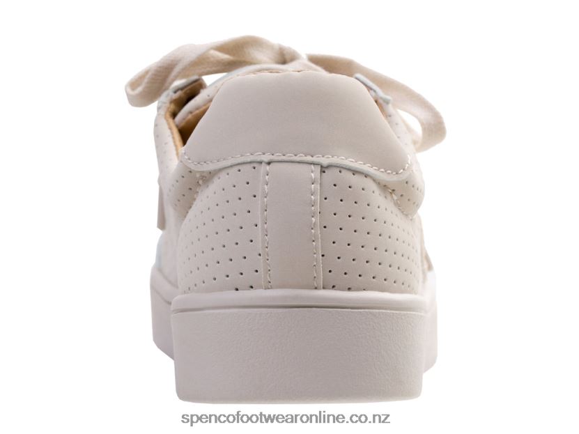 Women Spenco Footwear Belmont Sneaker 426V8T376 Antique White