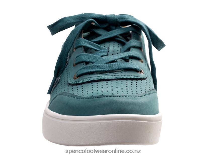 Women Spenco Footwear Belmont Sneaker 426V8T378 Mallard Green