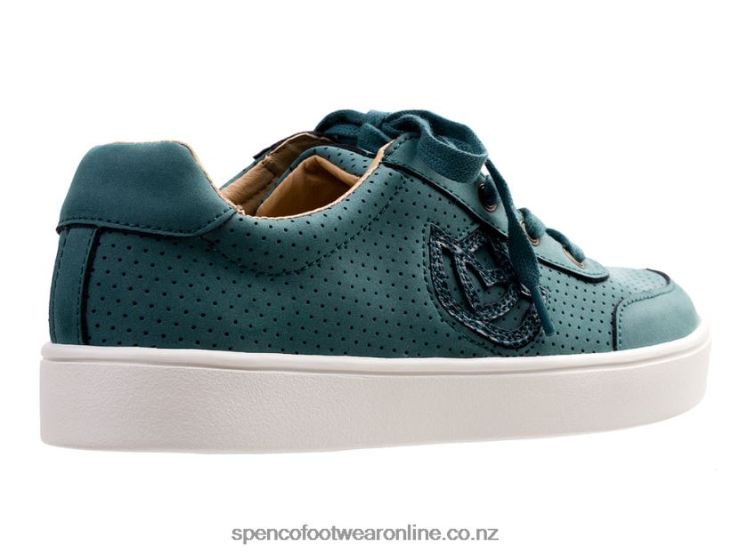 Women Spenco Footwear Belmont Sneaker 426V8T378 Mallard Green