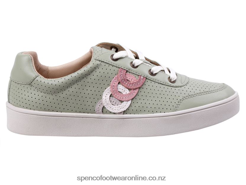 Women Spenco Footwear Cambridge Sneaker 426V8T546 Sage