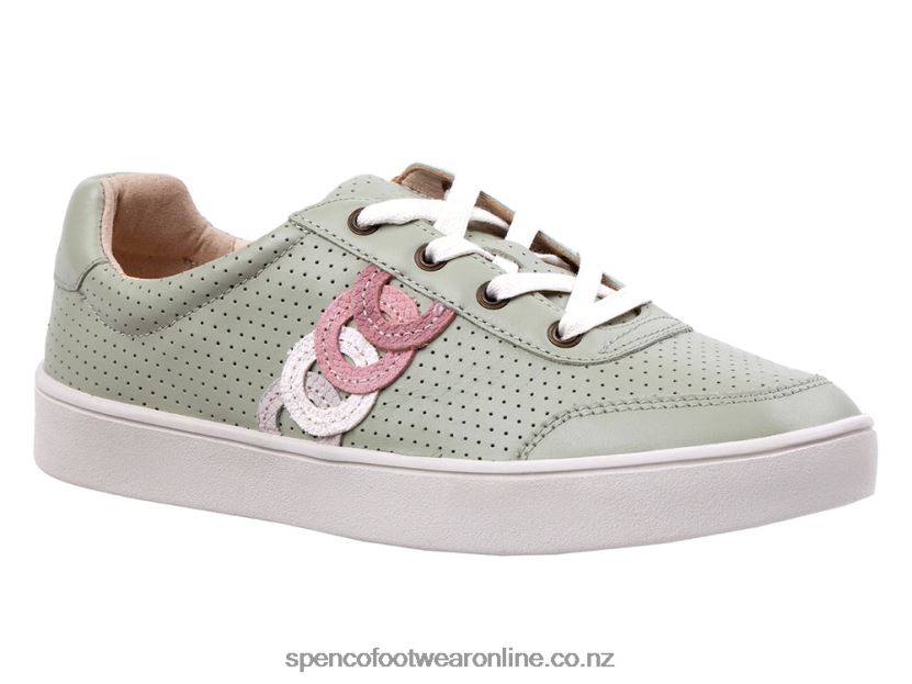 Women Spenco Footwear Cambridge Sneaker 426V8T546 Sage