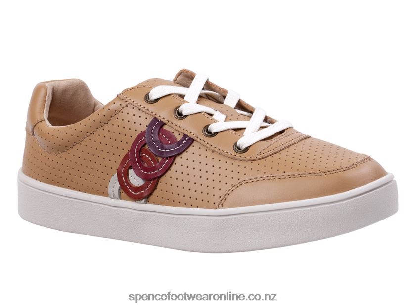 Women Spenco Footwear Cambridge Sneaker 426V8T547 Tan