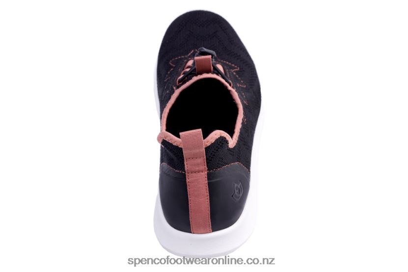 Women Spenco Footwear Chelsea Sneaker - 2020 426V8T632 Black-Rose