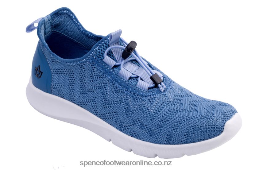 Women Spenco Footwear Chelsea Sneaker - 2020 426V8T633 Bluestone-Sky