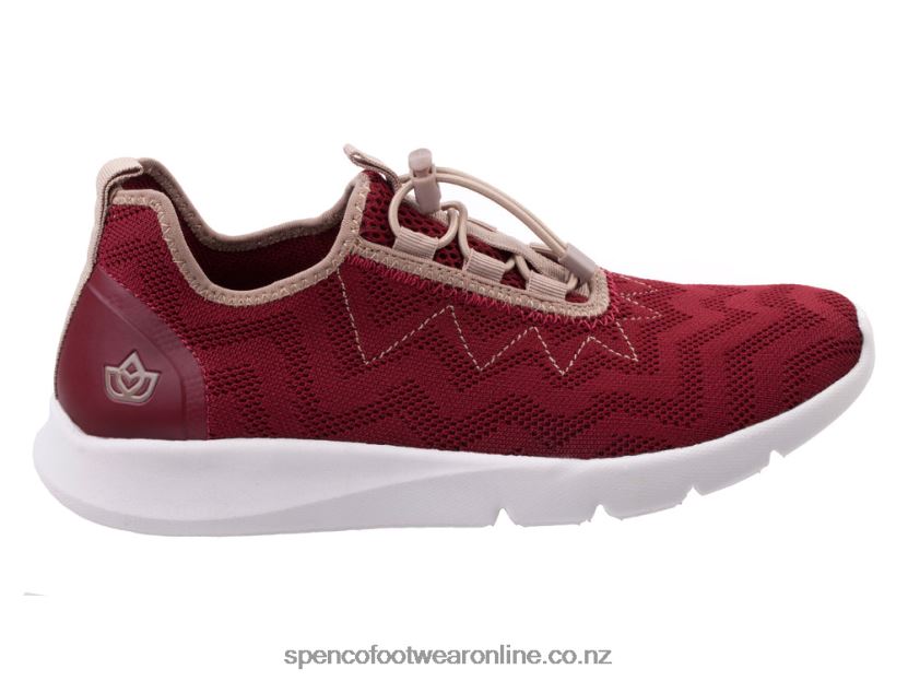 Women Spenco Footwear Chelsea Sneaker - NEW COLORS 426V8T637 Syrah