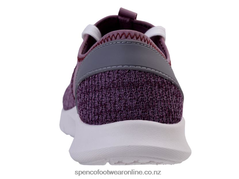 Women Spenco Footwear Kelsey Sneaker Classic 426V8T453 Elderberry