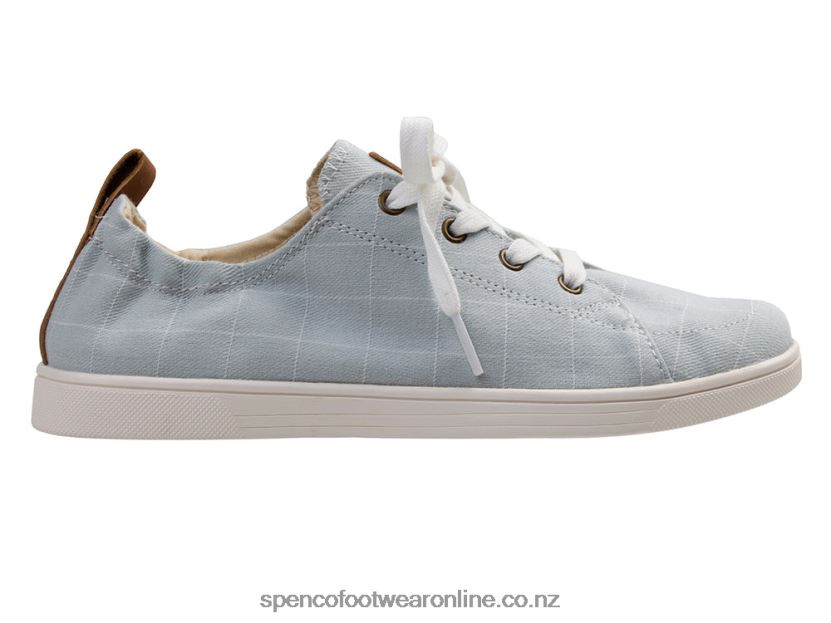 Women Spenco Footwear Windowpane Sneaker 426V8T321 Glacier