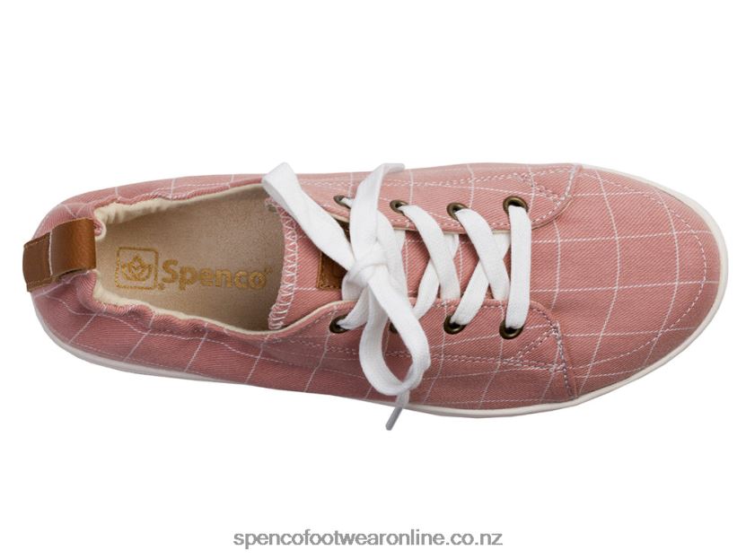 Women Spenco Footwear Windowpane Sneaker 426V8T321 Glacier