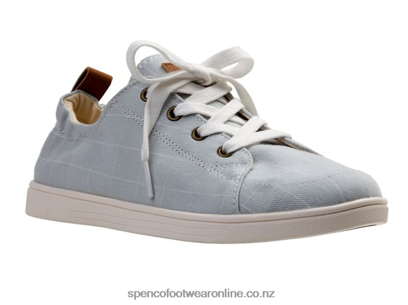 Women Spenco Footwear Windowpane Sneaker 426V8T321 Glacier