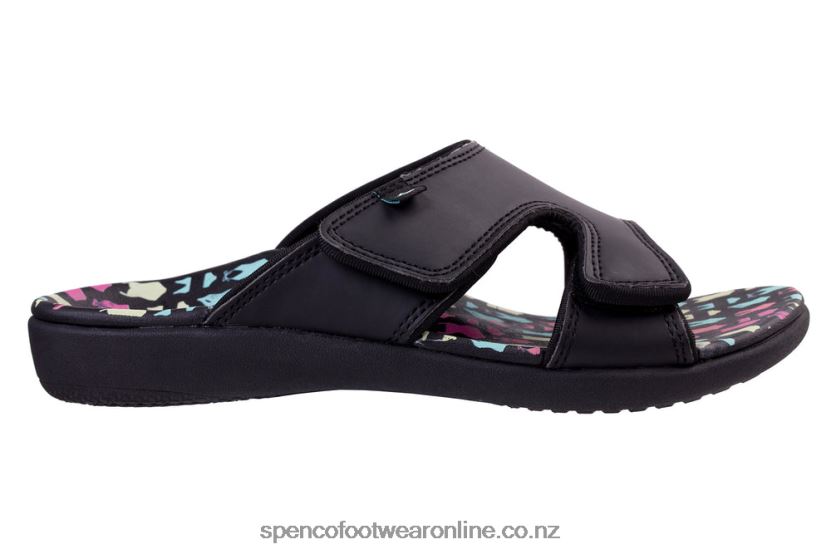 Women Spenco Footwear Kholo Beach Slide 426V8T184 Black