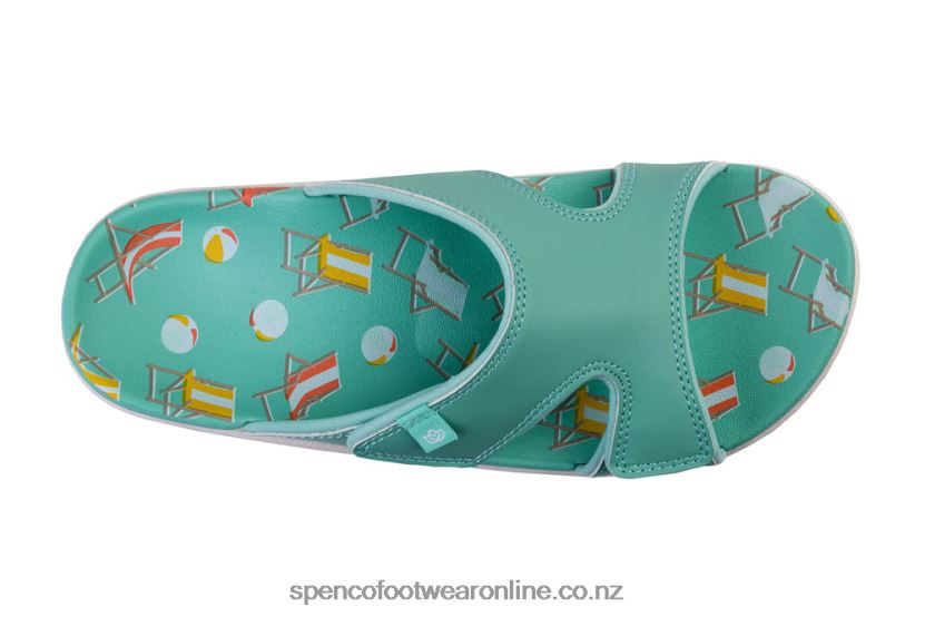 Women Spenco Footwear Kholo Beach Slide 426V8T184 Black