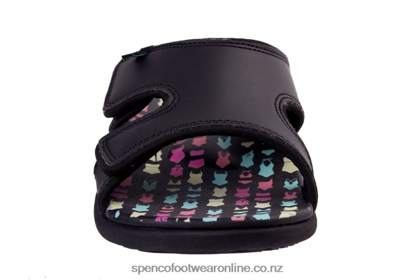 Women Spenco Footwear Kholo Beach Slide 426V8T184 Black