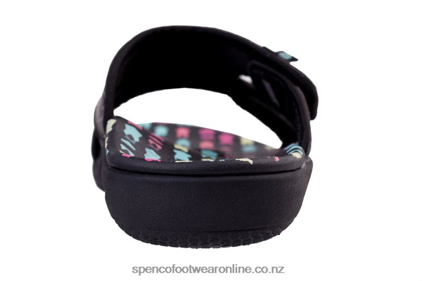 Women Spenco Footwear Kholo Beach Slide 426V8T184 Black